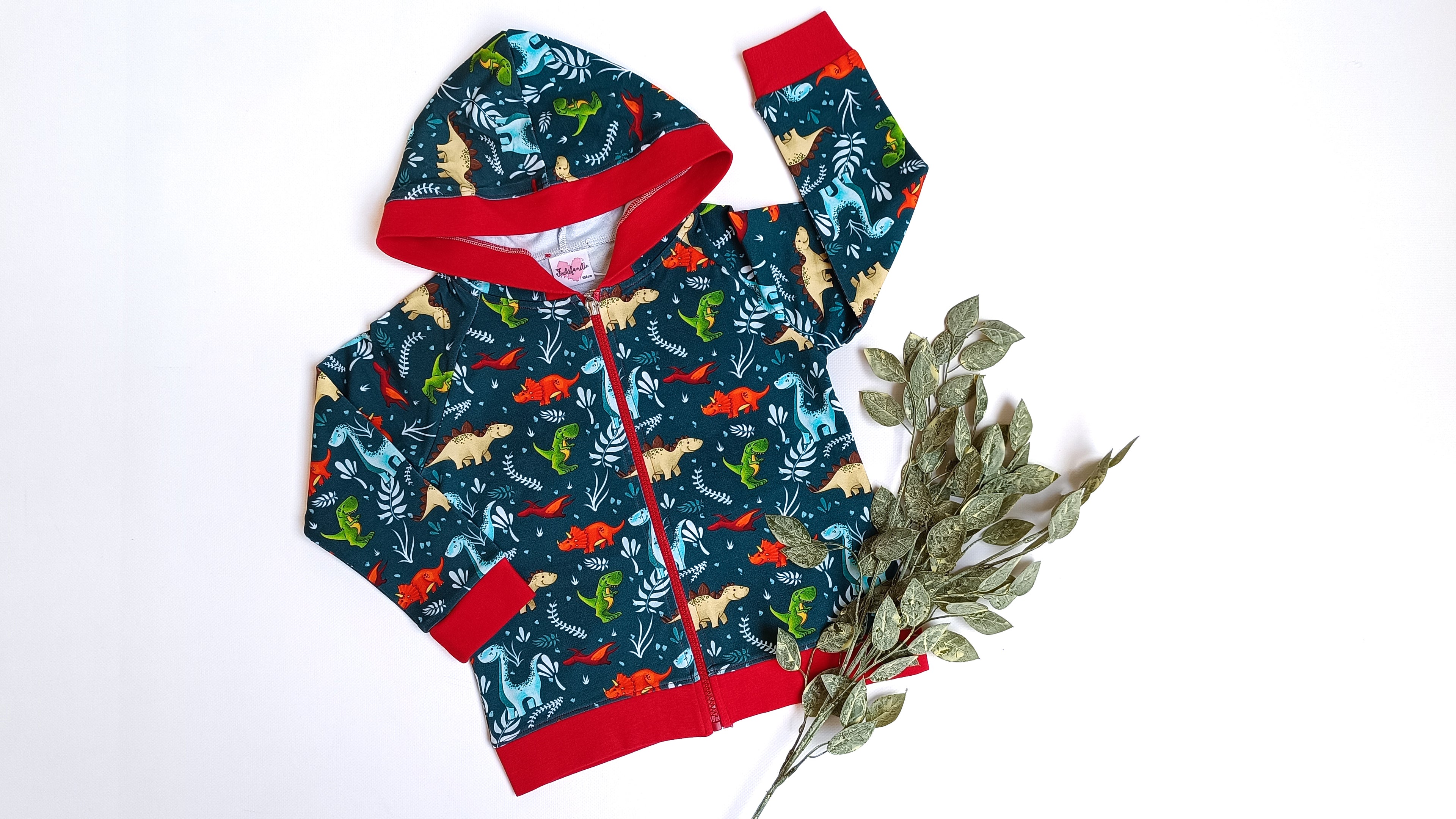 Dinofreunde Zip-Hoodie 