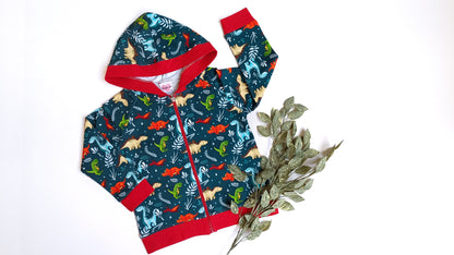 Dinofreunde Zip-Hoodie 