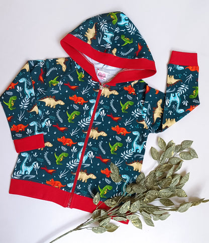 Dinofreunde Zip-Hoodie 