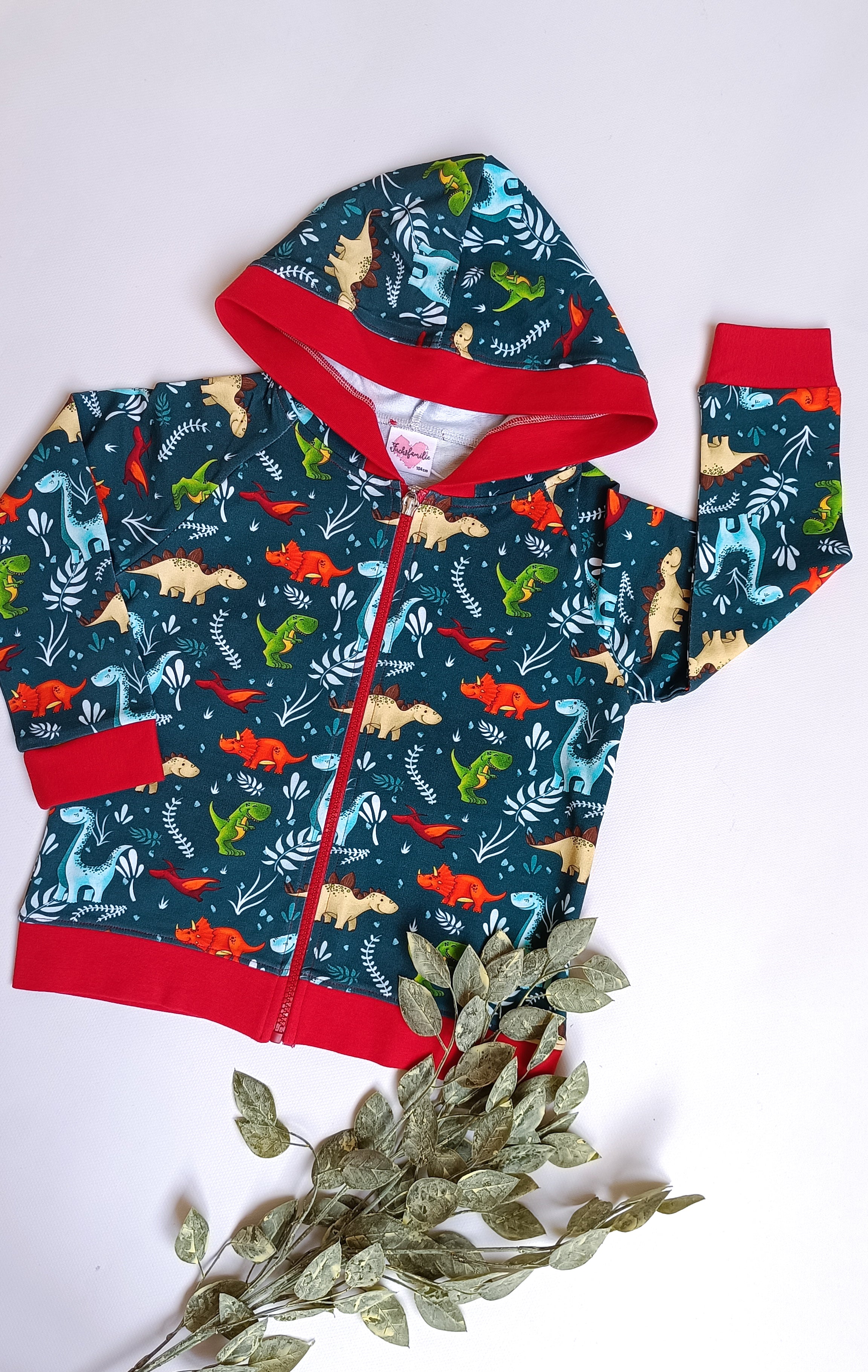 Dinofreunde Zip-Hoodie 