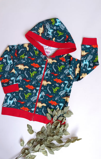 Dinofreunde Zip-Hoodie 