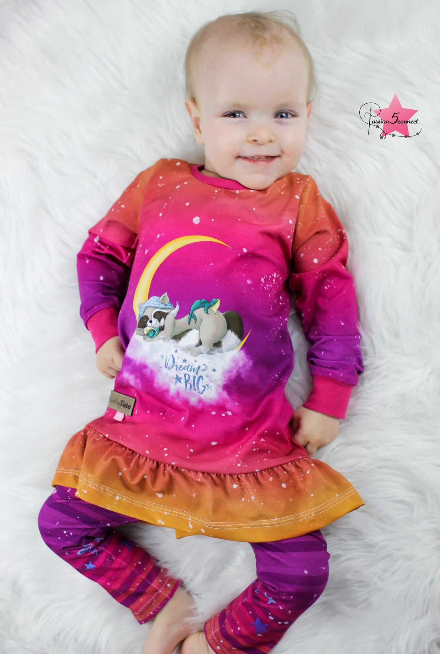 Bio-Jersey Charlie &quot;Dream Big&quot; Verlauf sunset 