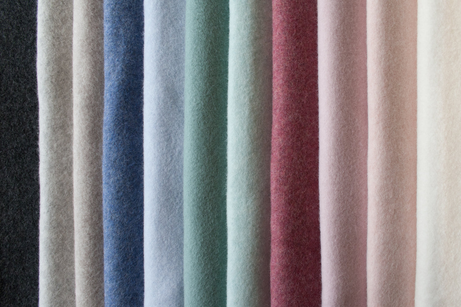 0,5m Bio-Baumwollfleece mint melange