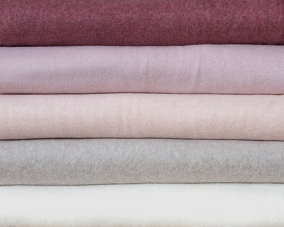 0,5m Bio-Baumwollfleece old rose