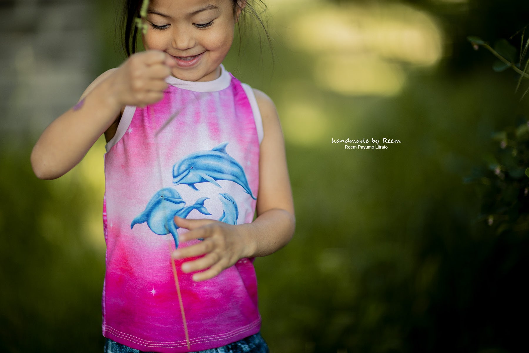 Bio-Jersey "Ocean is calling" Verlauf pink waves (