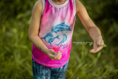 Bio-Jersey "Ocean is calling" Verlauf pink waves (