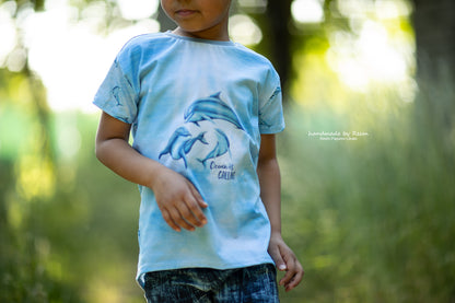 Bio-Jersey "Ocean is calling" babyblau (
