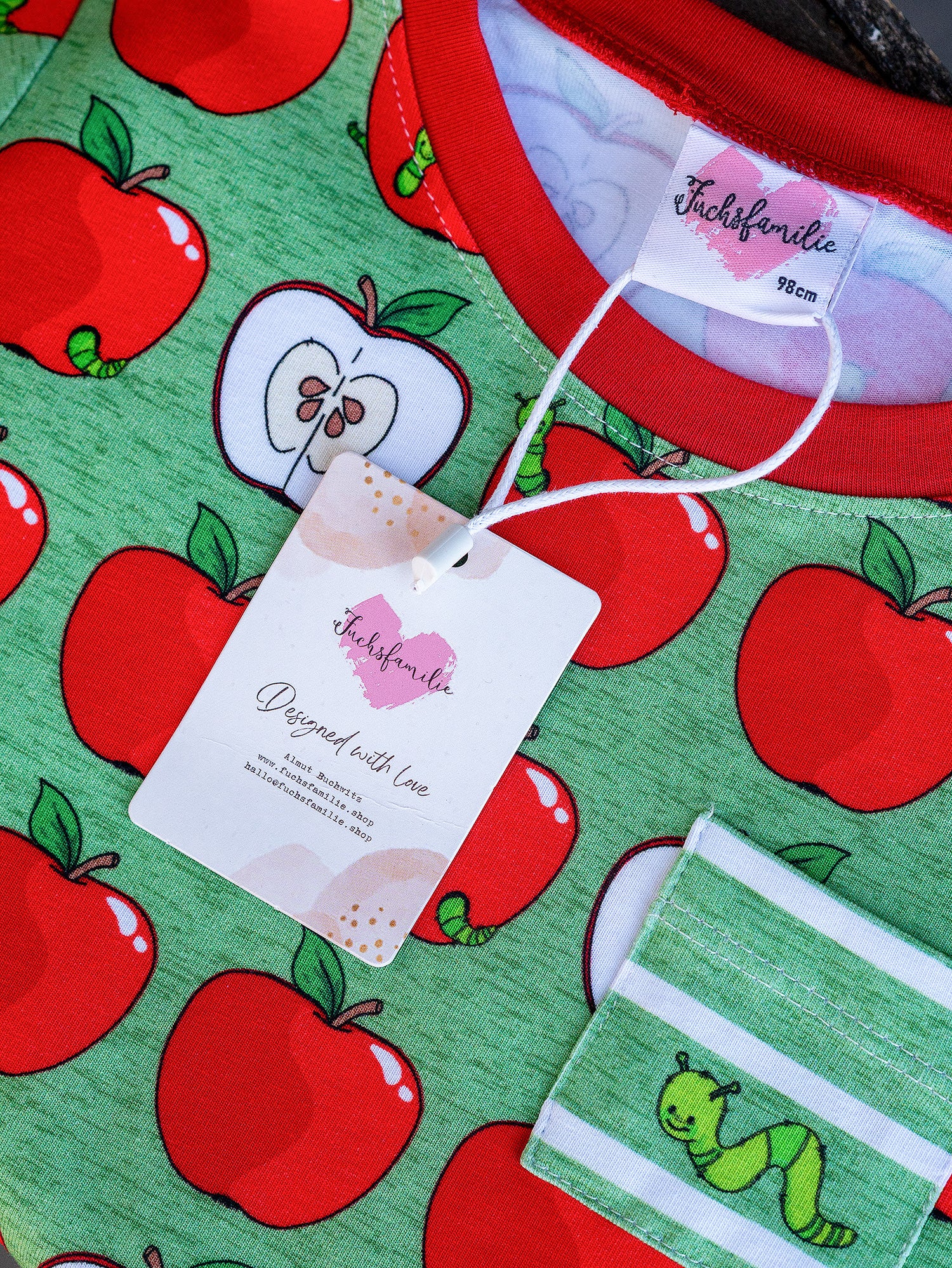 APFELRaupe grün T-Shirt 