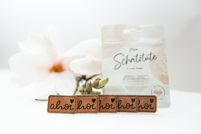 1 Schatztüte Ahoi-Labels längs (enthält 5 Labels)