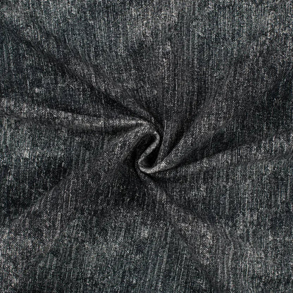 0,5m Ökotex Sommersweat Black Denim