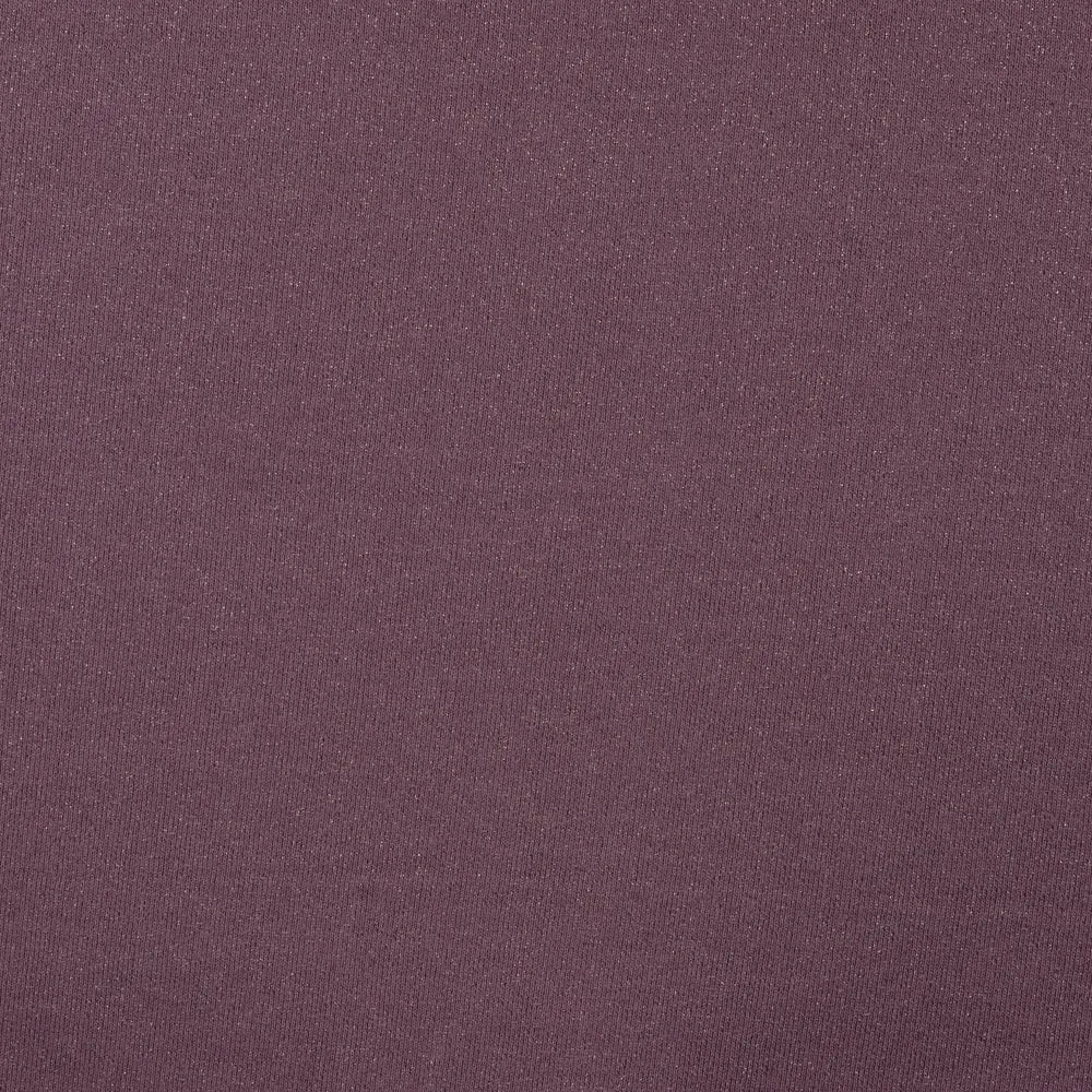 0,5m Glitzerpopitzer French Terry Mauve