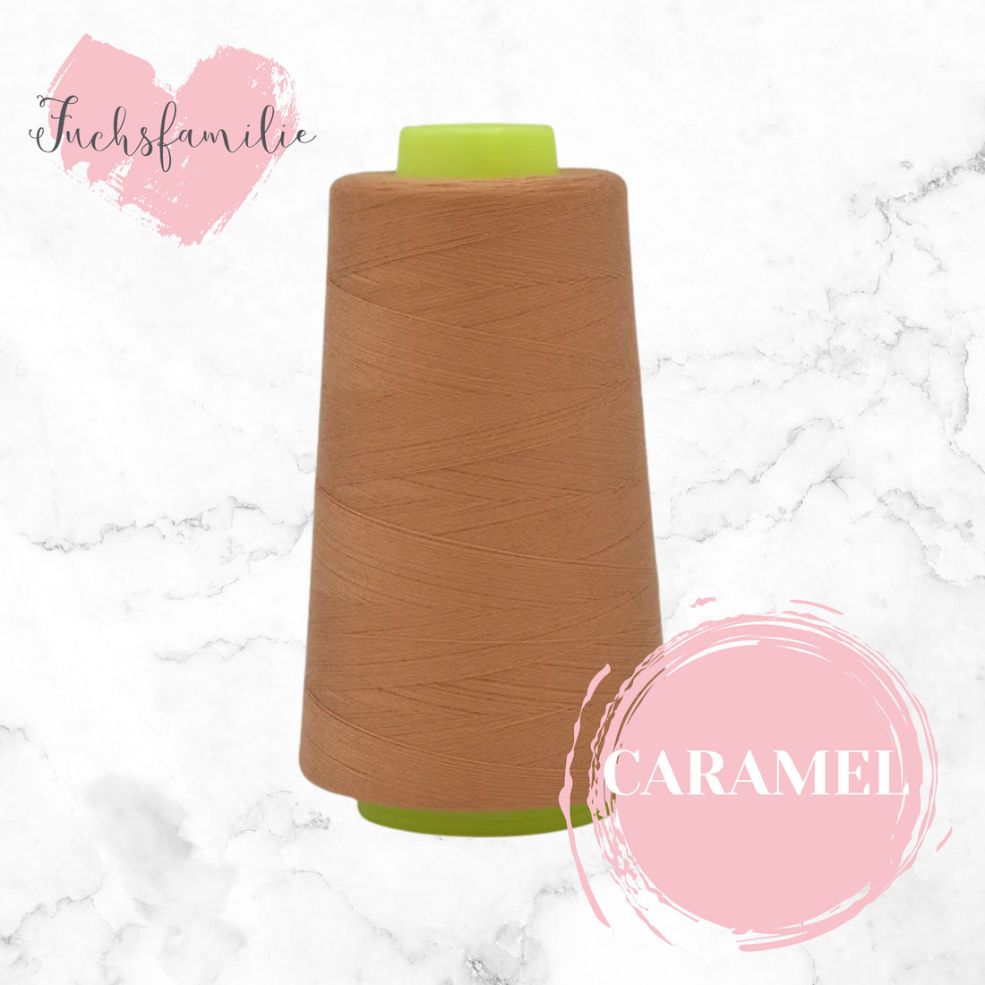 Overlock Garn Caramel 550