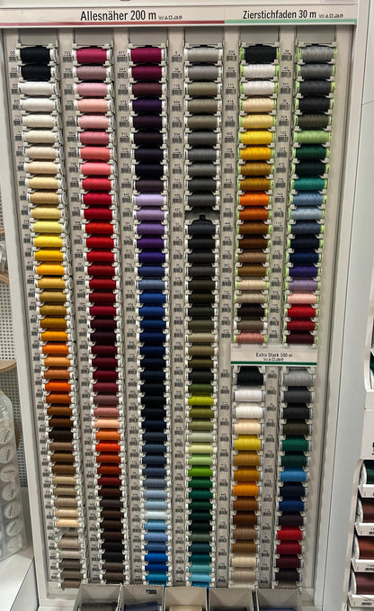 Gütermann Zierstichfaden Spule 30m Ü-Farbe