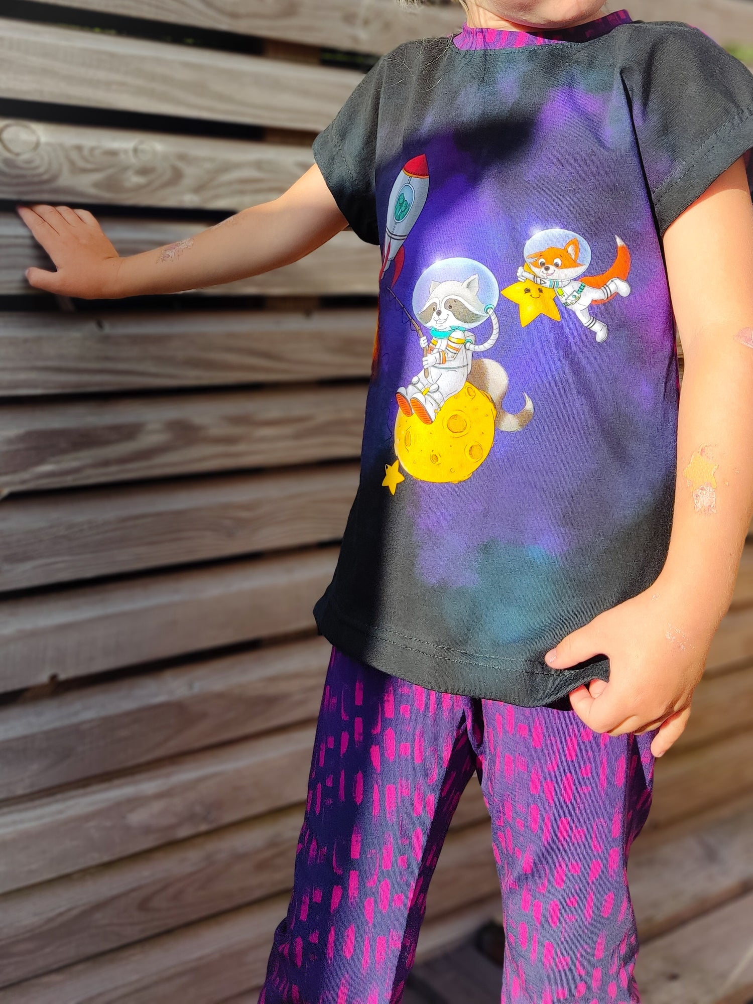 Bio-Jersey Charlie &quot;Little Explorer&quot; schwarzblau 