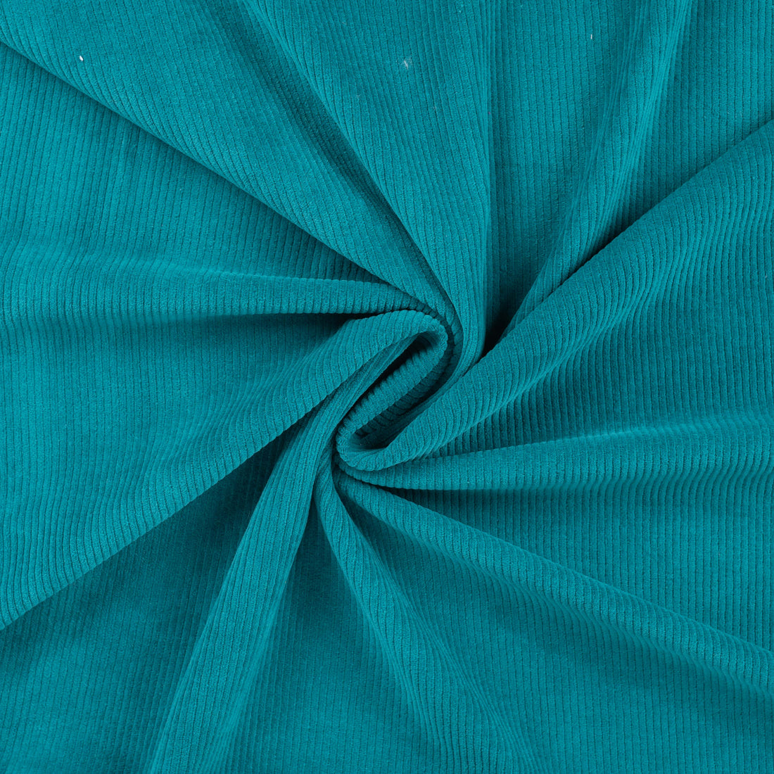 0,5m Velvory Light Petrol  - dehnbar & weich :)