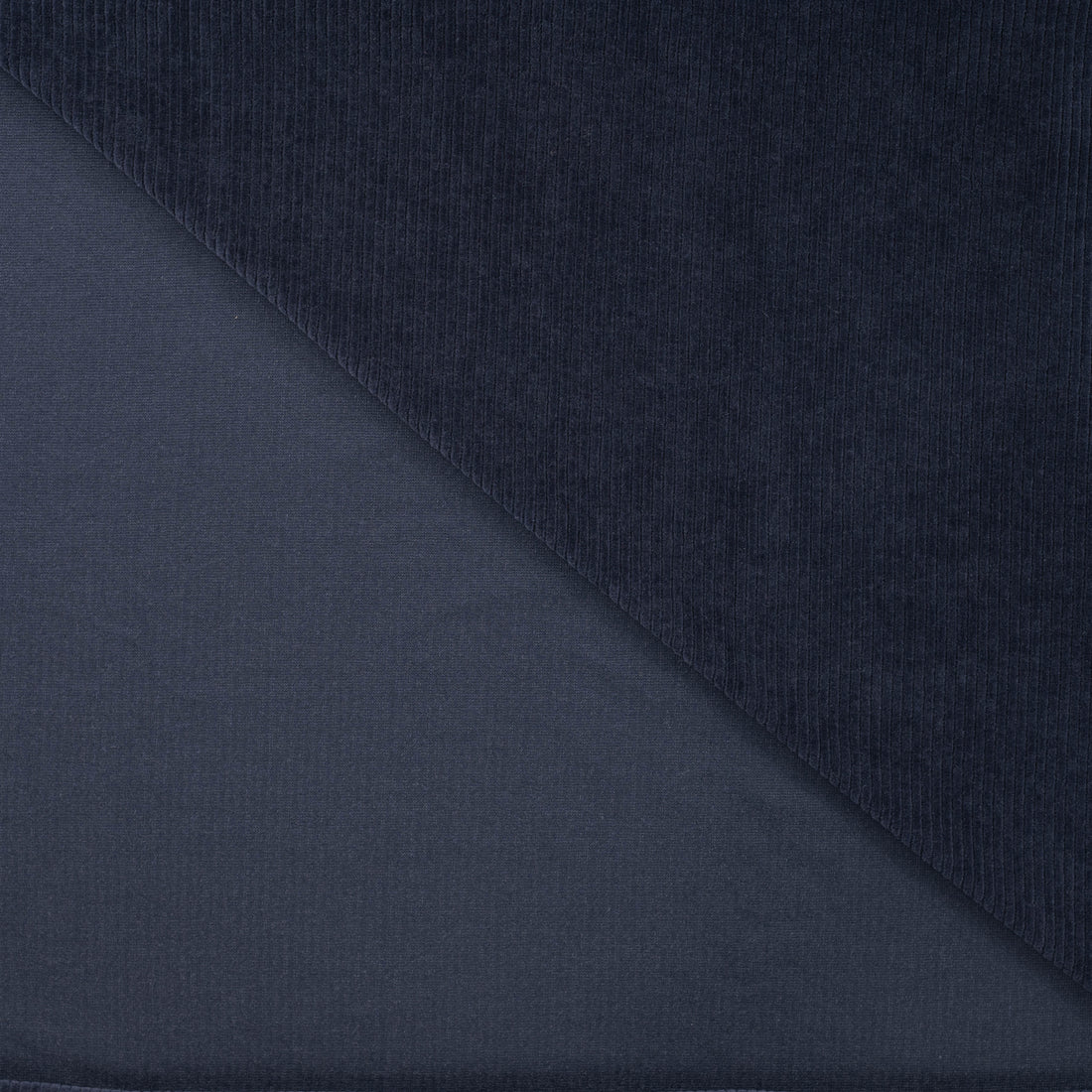 0,5m Velvory Navy  - dehnbar & weich :)