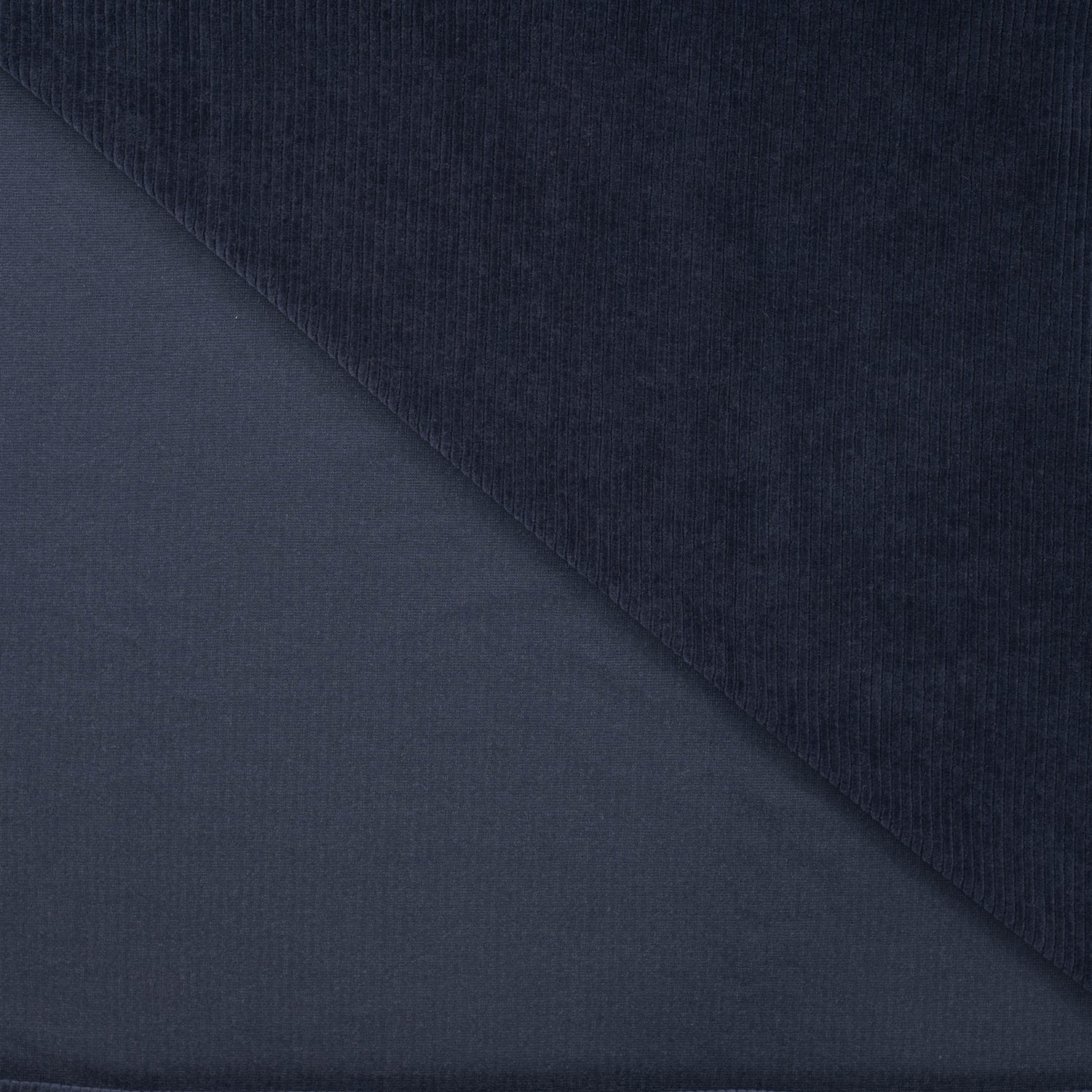 0,5m Velvory Navy  - dehnbar &amp; weich :)