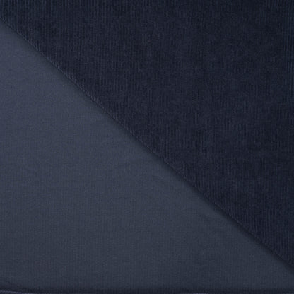 0,5m Velvory Navy  - dehnbar &amp; weich :)