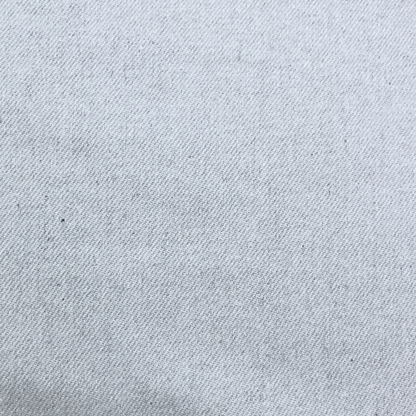 0,5m Recycled Jeans hellblau, fast weißblau