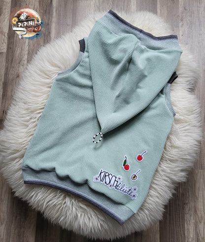 0,5m Velvory Pastel Mint  - dehnbar &amp; weich :)