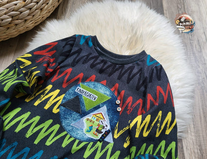 0,5m Bio-Sommersweat Kindergarten-Charlie 