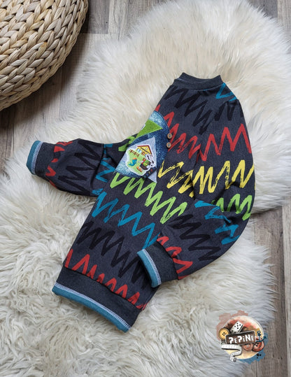 0,5m Bio-Sommersweat Kindergarten-Charlie 