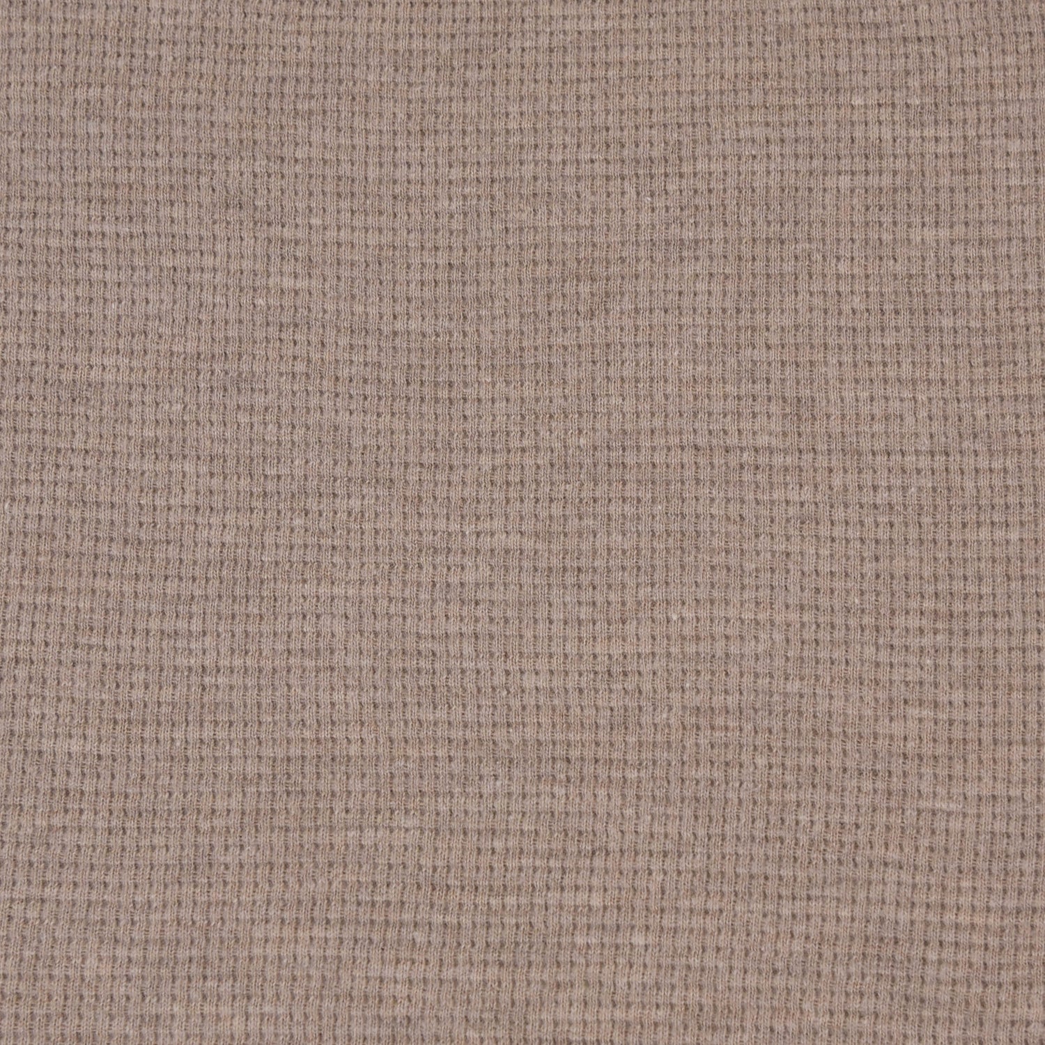 0,5m Ökotex 100 - Waffel-Jersey beige melange