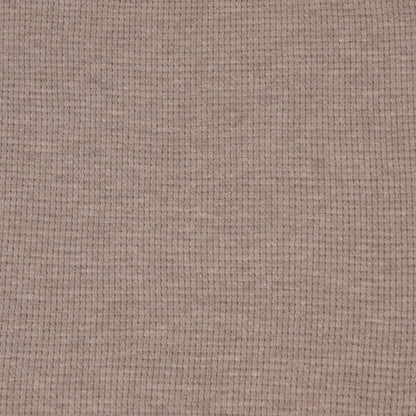 0,5m Ökotex 100 - Waffel-Jersey beige melange