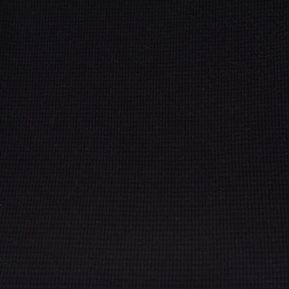 0,5m Ökotex 100 - Waffel-Jersey black