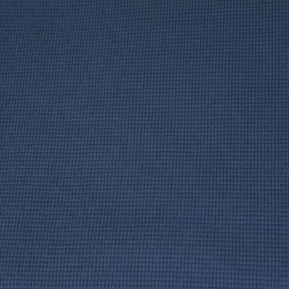 0,5m Ökotex 100 - Waffel-Jersey blue