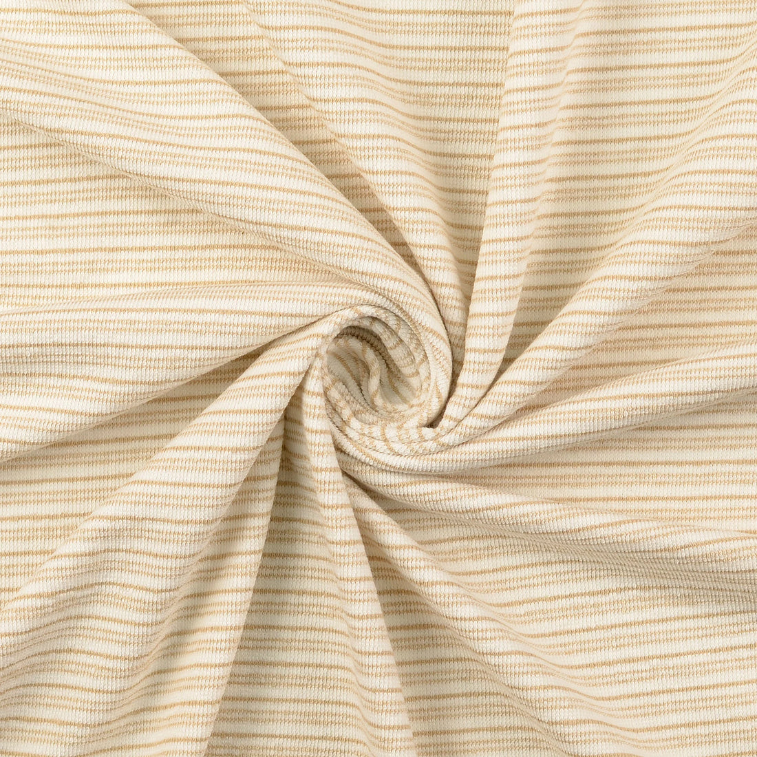 0,5m Vintage Sweat Streifen beige 5005