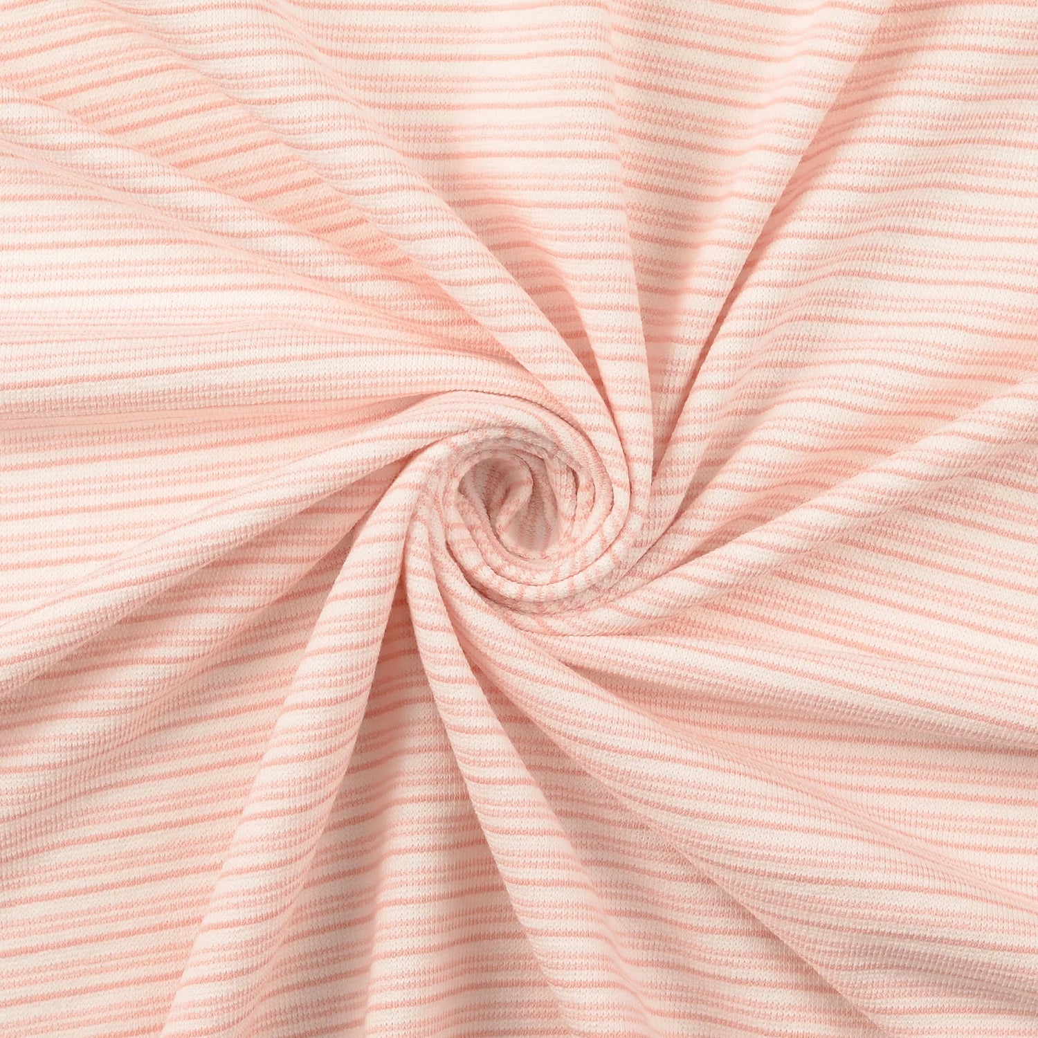 0,5m Vintage Sweat Streifen rosa