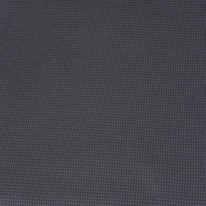 0,5m Ökotex 100 - Waffel-Jersey dark grey