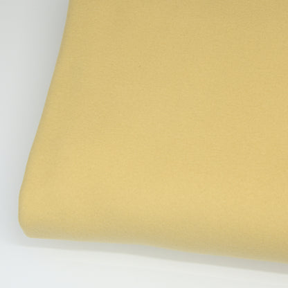 0,5m Bio-Baumwollfleece dusty yellow
