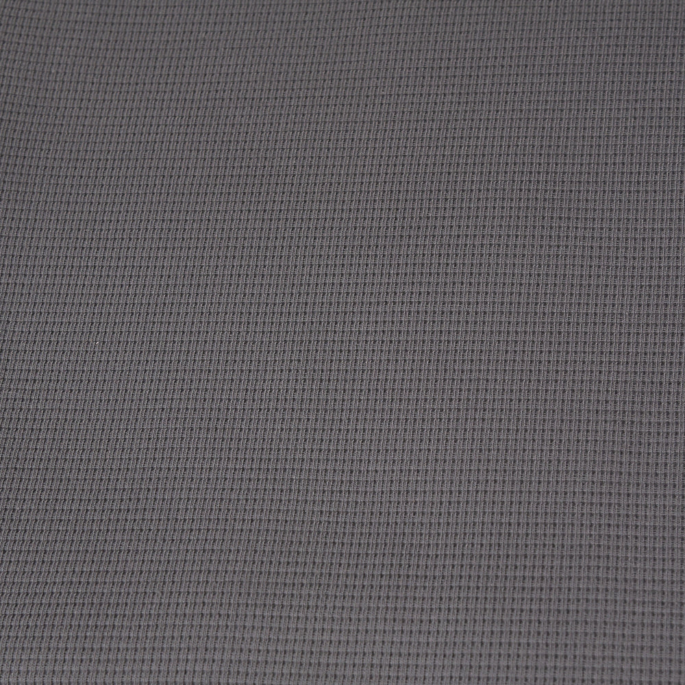 0,5m Ökotex 100 - Waffel-Jersey grey