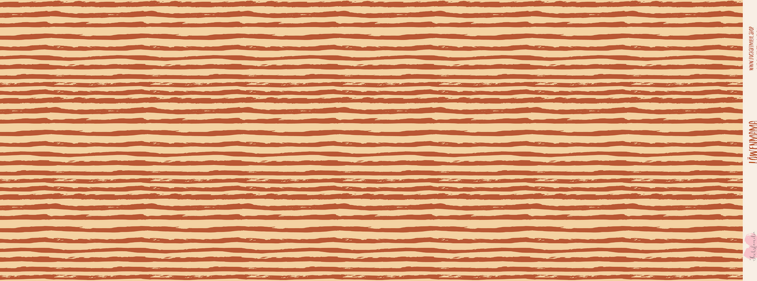 0,5m Bio-Canvas Löwenmama Kombistreifen