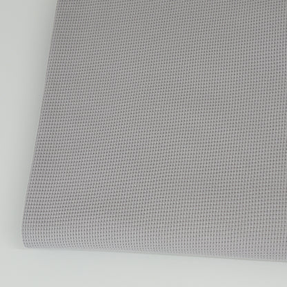 0,5m Ökotex 100 - Waffel-Jersey light grey