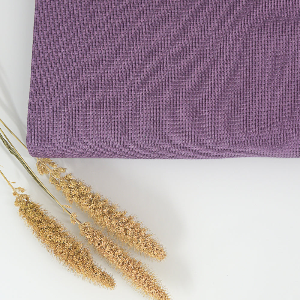 0,5m Ökotex 100 - Waffel-Jersey lilac