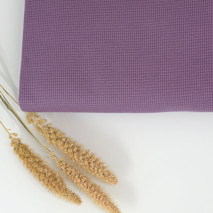 0,5m Ökotex 100 - Waffel-Jersey lilac