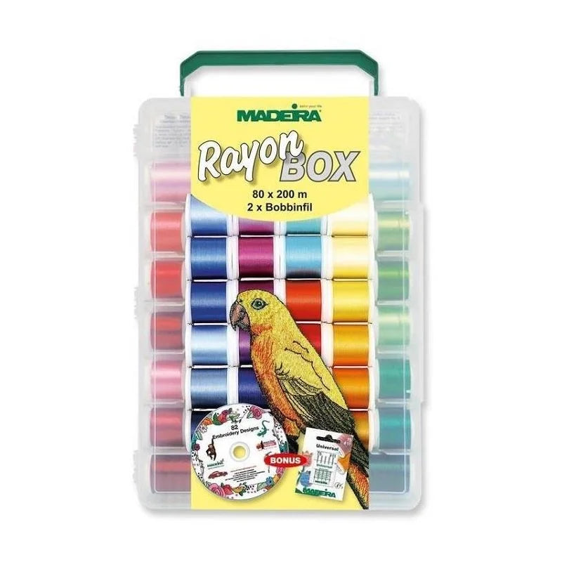 Madeira Rayon Box 80 x 200 m