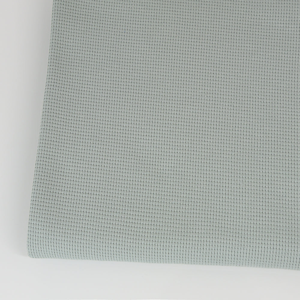 0,5m Ökotex 100 - Waffel-Jersey mint