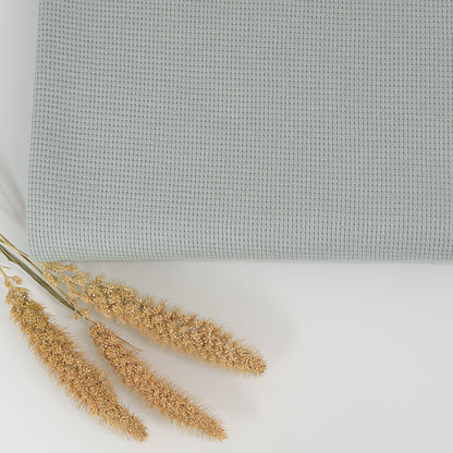 0,5m Ökotex 100 - Waffel-Jersey mint