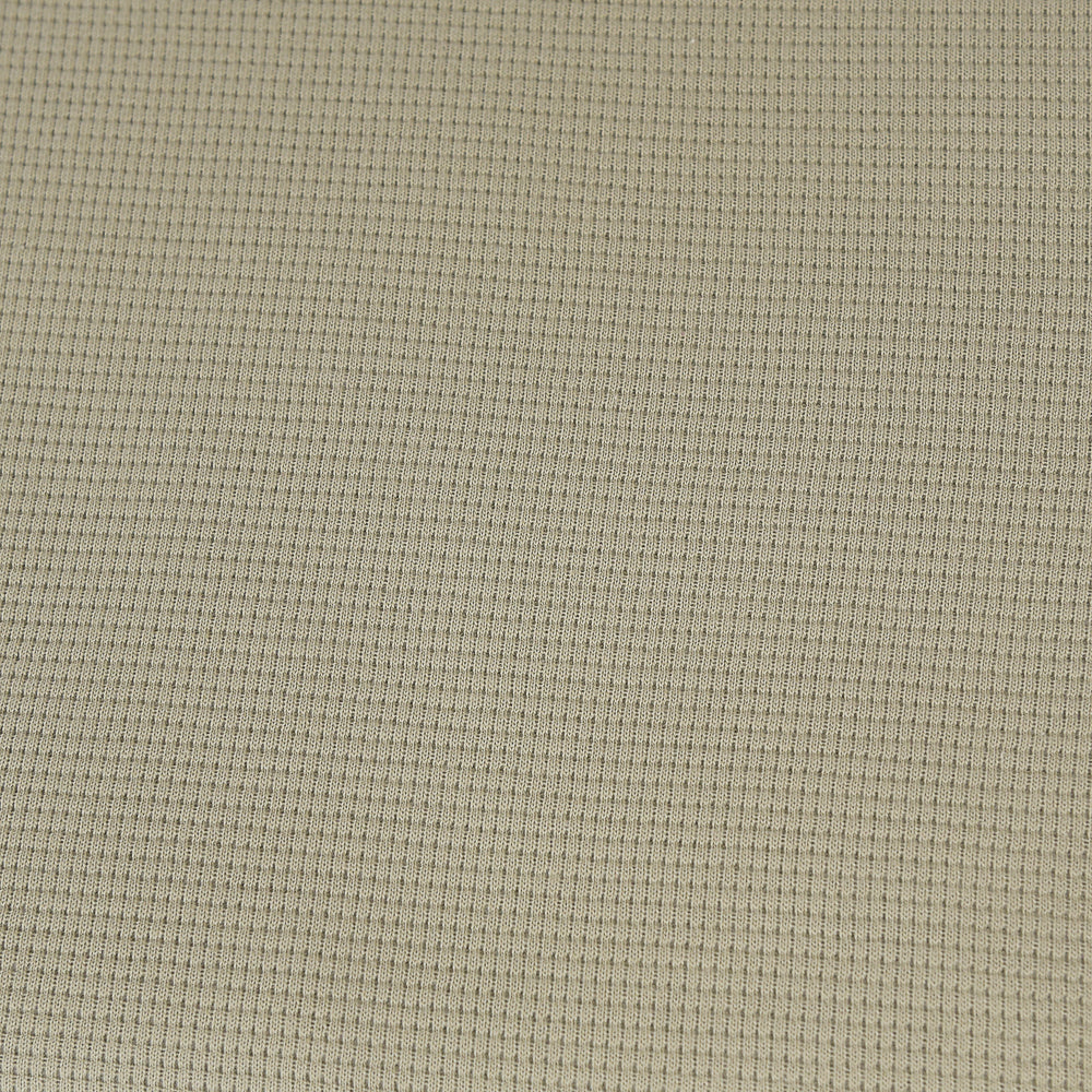 0,5m Ökotex 100 - Waffel-Jersey mud