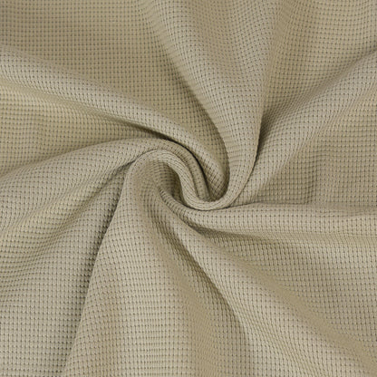 0,5m Ökotex 100 - Waffel-Jersey mud