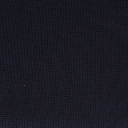 0,5m Ökotex 100 - Waffel-Jersey navy