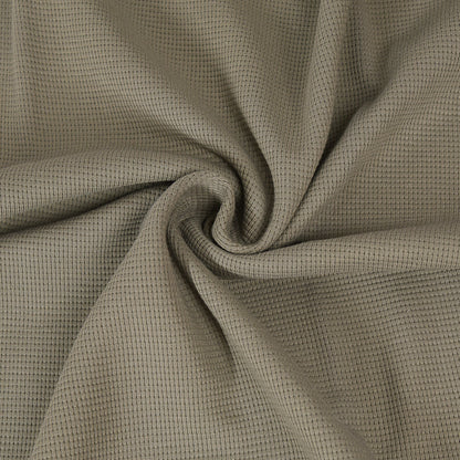 0,5m Ökotex 100 - Waffel-Jersey olive