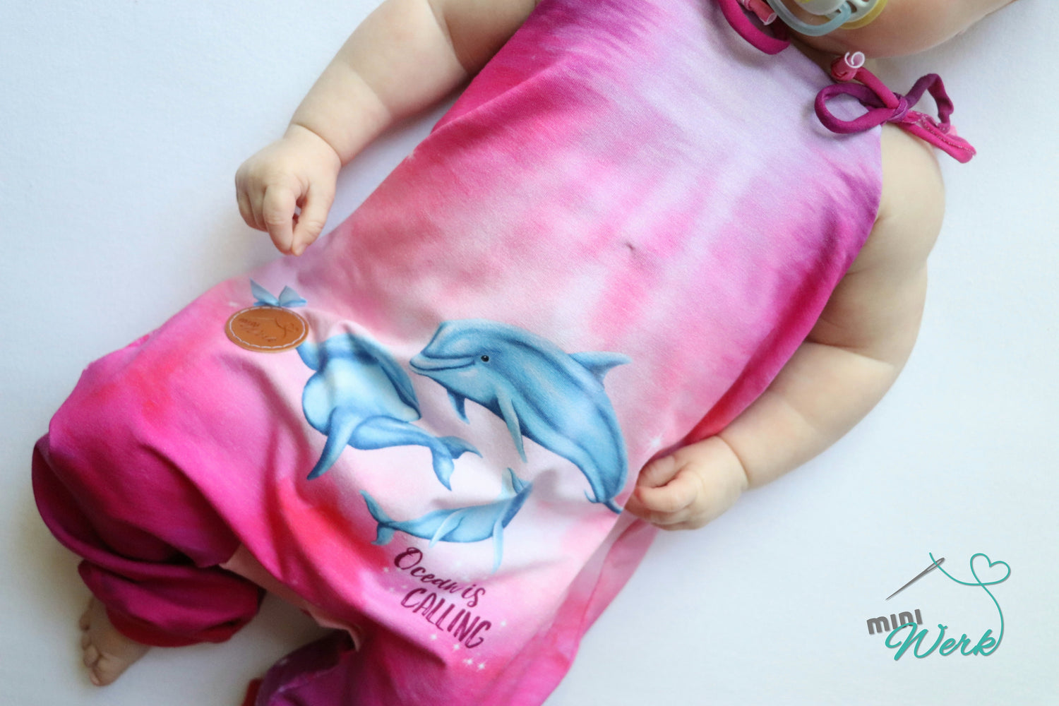 Bio-Jersey "Ocean is calling" Verlauf pink waves (