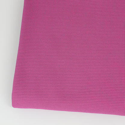 0,5m Ökotex 100 - Waffel-Jersey pink