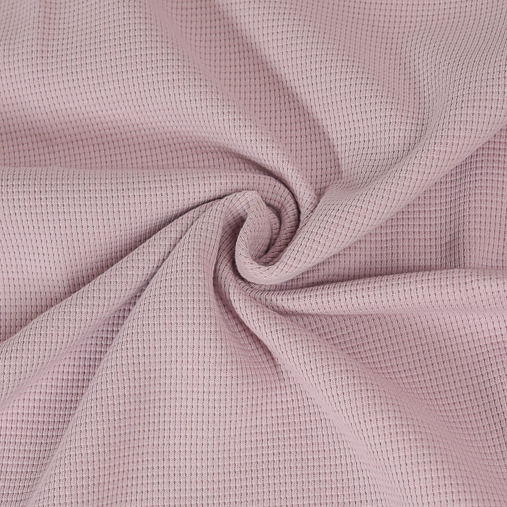 0,5m Ökotex 100 - Waffel-Jersey rose