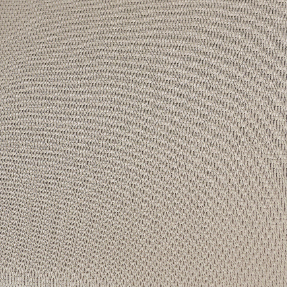 0,5m Ökotex 100 - Waffel-Jersey sand
